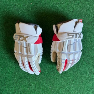 STX Surgeon RZR Lacrosse Gloves 12" Medium (Used Like New)