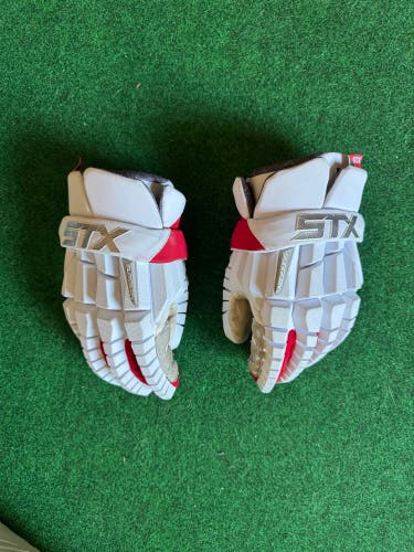 STX Surgeon RZR Lacrosse Gloves 12" Medium (Used Like New)