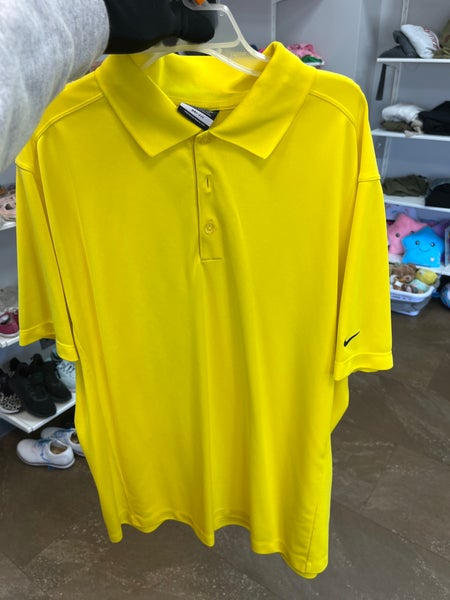 Yellow XL Men's Nike Shirt (Used)