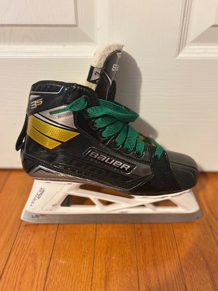 2020 Bauer Supreme 3S Hockey Goalie Skates Regular Width Size 4 (Used)