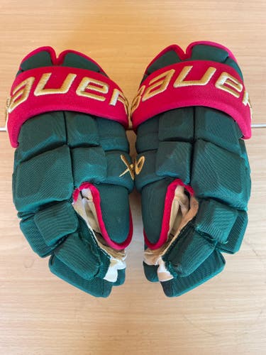 Bauer Supreme Mach Pro Stock Hockey Gloves 14” Wild 6458