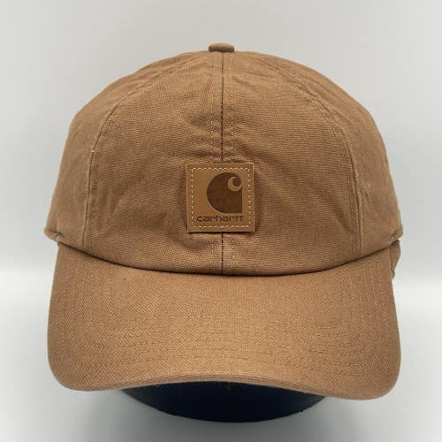 Carhartt WorkFlex Ear-Flap Carhartt Cap - Model A199 BRN Trapper Winter Hat L/XL