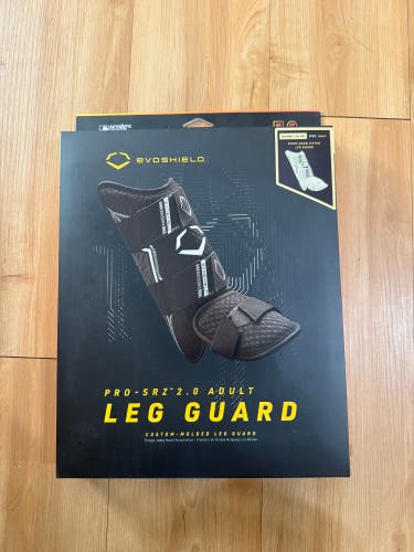 Brown Senior EvoShield Leg guard Shin Guards (New)