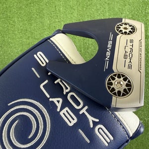 Odyssey Stroke Lab Seven Blue Mallet Putter 33" Womens Ladies Right Handed