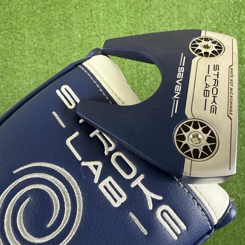Odyssey Stroke Lab Seven Blue Mallet Putter 33" Womens Ladies Right Handed