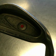 Used Ping EYE 2 ORG DOT Mens Individual Iron RH 4 Iron 11868-S000066205