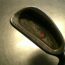 Used Ping EYE 2 ORG DOT Mens Individual Iron RH 7 Iron 11868-S000066207