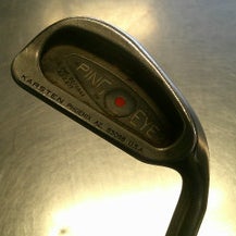 Used Ping EYE 2 ORG DOT Mens Individual Iron RH 6 Iron 11868-S000066206
