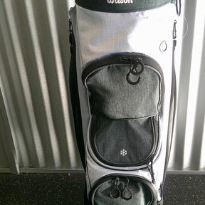 New WILSON CART BAG BLK/GRY 11868-WILWGDR1MGCG