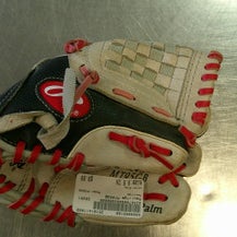 Used Rawlings MT95GB BB/SB Glove RH Throw Grey 9 1/2" 11868-S000066180