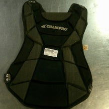 Used Champro CP04 CHEST Catchers Chest Protector Black Junior 11868-S000066163