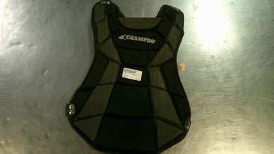 Used Champro CP04 CHEST Catchers Chest Protector Black Junior 11868-S000066163