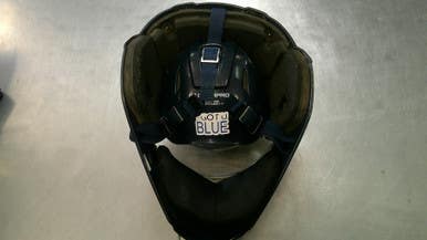 Used Champro HEL-MAX Catchers Helmet w/Mask Black SM 11868-S000066164