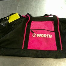 Used Worth BAT BAG BB/SB Player Carry Bag Pink 11868-S000066108