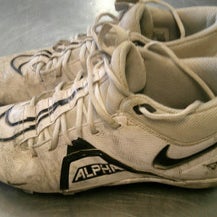 Used Nike Adult FB Cleats White Senior 11 11868-S000066084