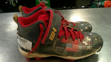 Used Under Armour CLEAT BB/SB Cleats Navy Blue Junior 05.5 11868-S000066309