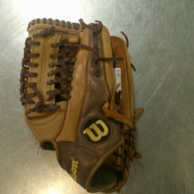 Used Wilson A1K BB/SB Glove RH Throw Brown 12 1/2" 11868-S000066293