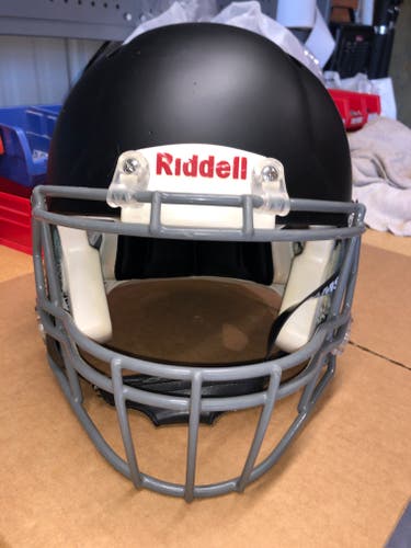 USED RIDDELL SPEED ADULT HELMET - LARGE - FLAT BLACK