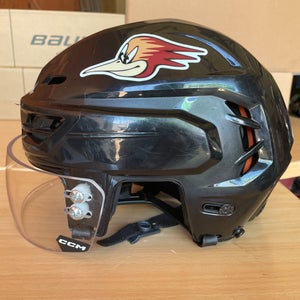 CCM Tacks 710 Pro Stock Hockey Helmet Visor Combo Medium Black 3361