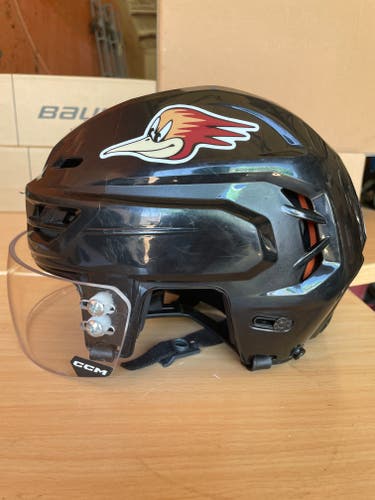 CCM Tacks 710 Pro Stock Hockey Helmet Visor Combo Medium Black 3361