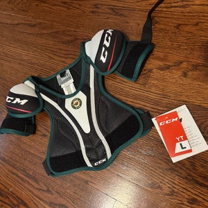 Large Youth CCM LTP Shoulder Pads (New)