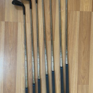 Men's 2023 TaylorMade TaylorMade P790 Phantom Black Right Handed Iron Set Graphite/Steel Shaft (New)