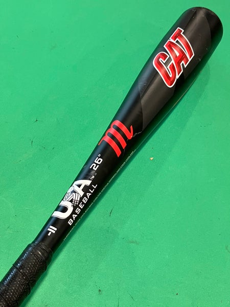 2021 Marucci CAT Alloy Bat USABat Certified (-11) Alloy 15 oz 26" (Used)