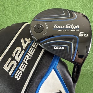 Tour Edge Hot Launch C524 5 Fairway 19 Aldila Ascent Blue 55 Stiff Flex 42