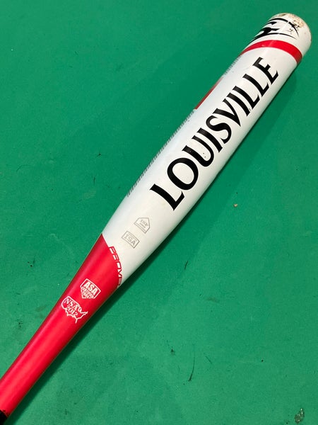White 2016 Louisville Slugger Proven Composite Bat (-13) Composite 19 oz 32" (Used)