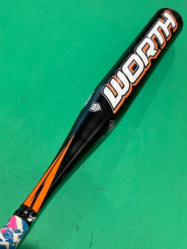 Black 2013 Worth Storm Alloy Bat (-13) Alloy 16 oz 29" (Used)