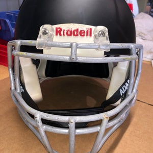 USED RIDDELL SPEED ADULT HELMET - LARGE - FLAT BLACK
