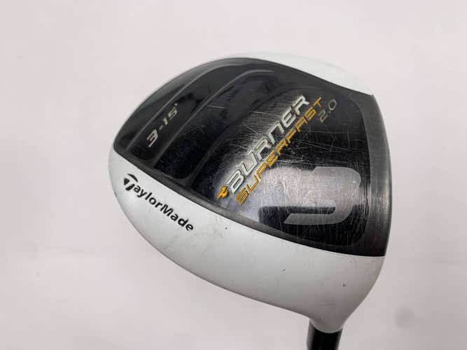 TaylorMade Burner Superfast 2.0 3 Fairway Wood 15* Matrix Ozik XCON-4.8 Mens RH