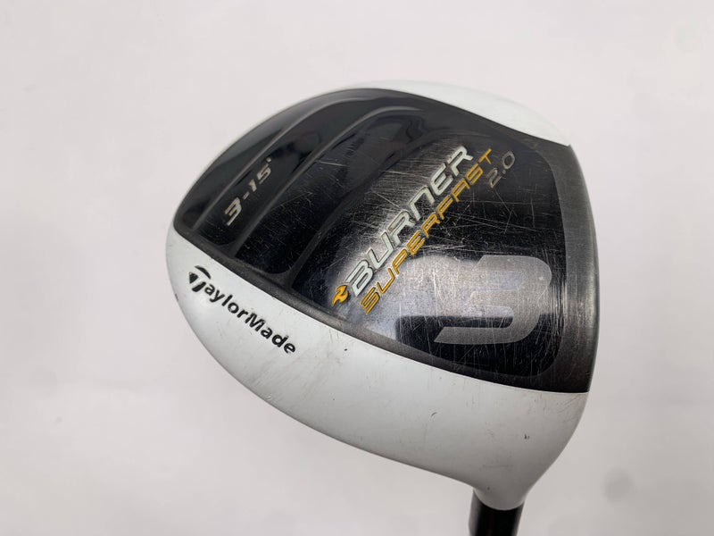 TaylorMade Burner Superfast 2.0 3 Fairway Wood 15* Matrix Ozik XCON-4.8 Mens RH