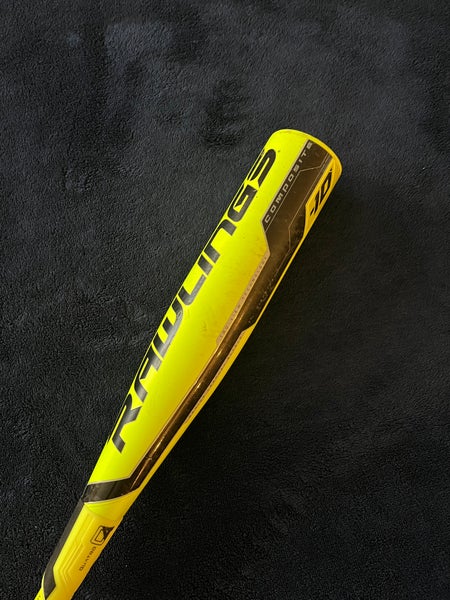 Rawlings Quatro Composite USSSA Certified Bat (-10) 18 oz 28" (Used)