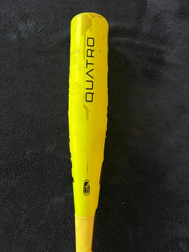 Rawlings Quatro Composite USSSA Certified Bat (-10) 19 oz 29" (Used)