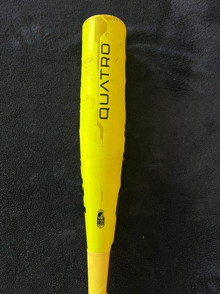 Rawlings Quatro Composite USSSA Certified Bat (-10) 19 oz 29" (Used)