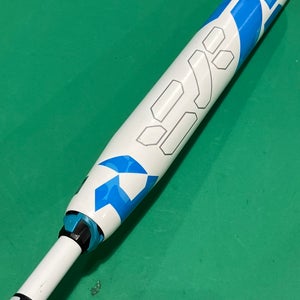 White 2023 DeMarini CF Composite Bat (-10) Composite 22 oz 32" (Used)