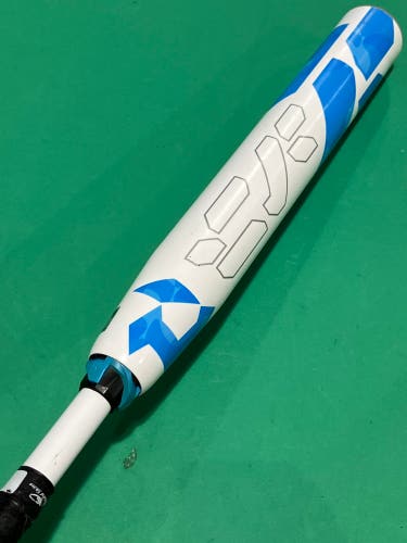 White 2023 DeMarini CF Composite Bat (-10) Composite 22 oz 32" (Used)