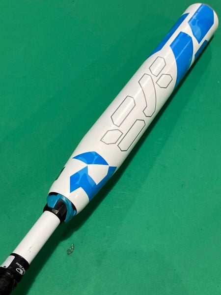 White 2023 DeMarini CF Composite Bat (-10) Composite 22 oz 32" (Used)