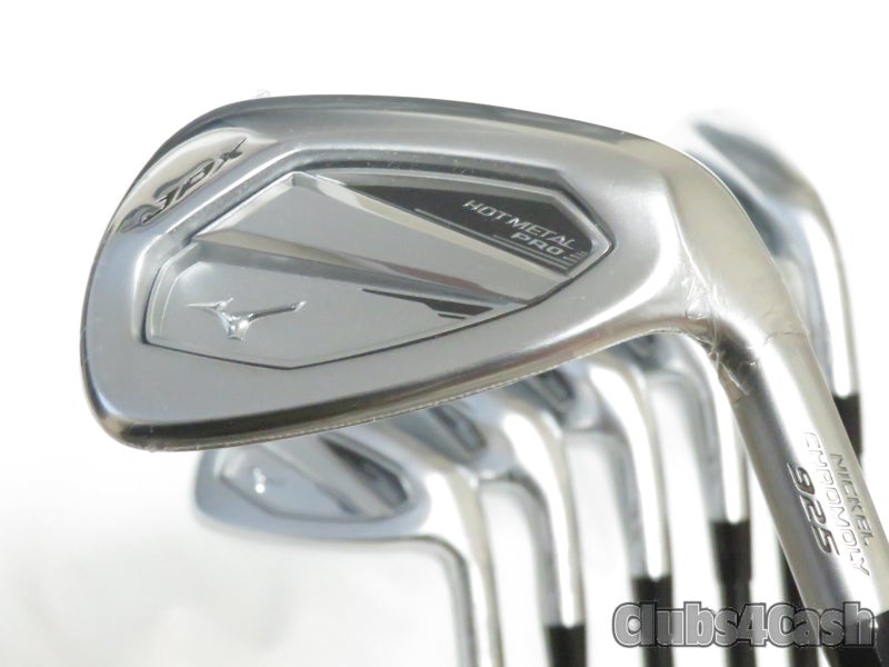 Mizuno JPX 925 Hot Metal Pro Irons Mitsubishi MMT 85 Stiff Flex 4-P .. NEW