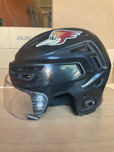 Bauer Re-Akt 150 Pro Stock Hockey Helmet Visor Combo Medium Black 3255
