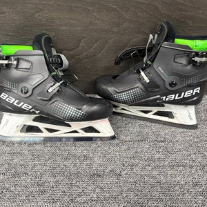 Bauer Konekt Hockey Goalie Skates Regular Width 9 (Used) 4MM STEEL