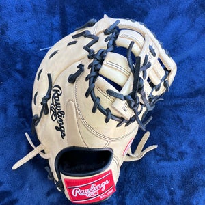 Brown Rawlings Gold Glove Elite RH First Base Baseball Glove 13" (Used)