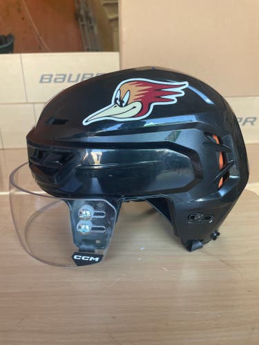 CCM Tacks 710 Pro Stock Hockey Helmet Visor Combo Small Black 3266
