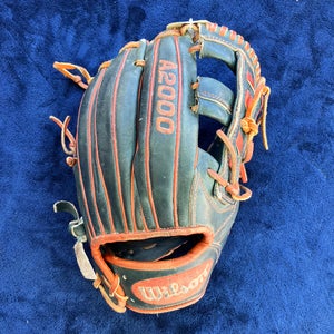 Blue Wilson A2000 RH First Base Baseball Glove 11.5" (Used)
