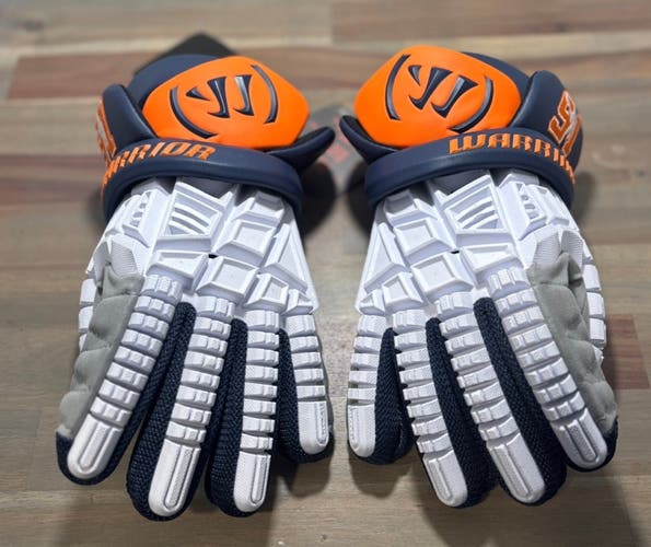 Large New Warrior Evo V Lacrosse Gloves