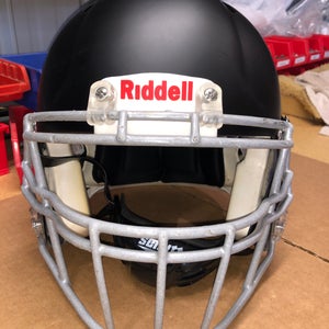 USED RIDDELL SPEED ADULT HELMET - LARGE - FLAT BLACK