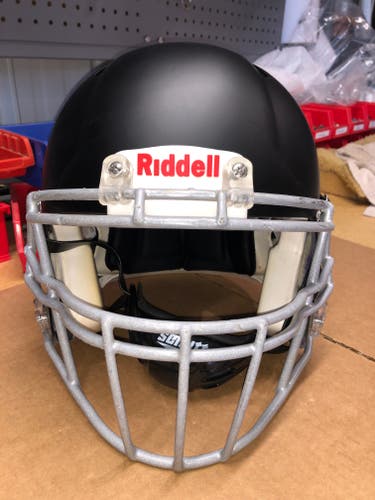 USED RIDDELL SPEED ADULT HELMET - LARGE - FLAT BLACK