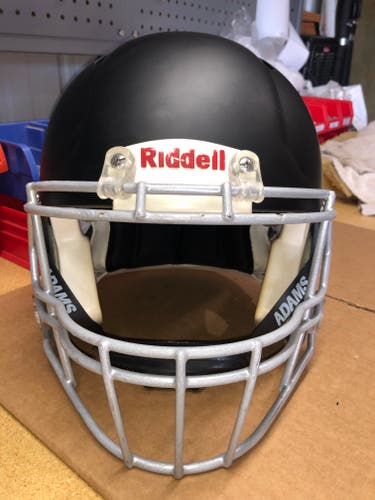 USED RIDDELL SPEED ADULT HELMET - LARGE - FLAT BLACK