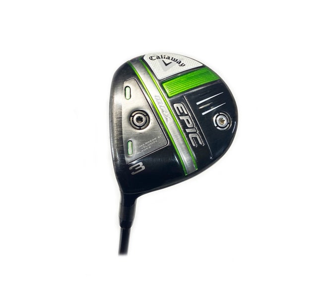 LH Callaway Epic Max 15* 3 Wood Graphite Tensei Blue 65 Stiff Flex